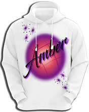 A004 Personalized Custom Airbrushed Name Writing Color Party Design Gift Hoodie