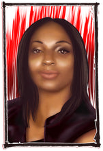 X002 Personalized Airbrush Portrait Hoodie