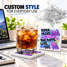 A023 Graffiti Name ceramic coaster — PT01 photo