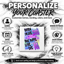 A023 Graffiti Name ceramic coaster — PT04 photo