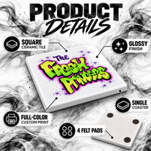 A026 Fresh Princess ceramic coaster — PT02 photo