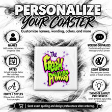 A026 Fresh Princess ceramic coaster — PT04 photo
