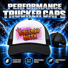 A029 Brick Wall Graffiti Name Snapback Trucker Hat – Personalized