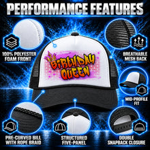 A029 Brick Wall Graffiti Name Snapback Trucker Hat – Personalized