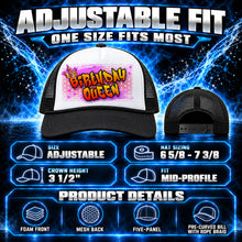 A029 Brick Wall Graffiti Name Snapback Trucker Hat – Personalized