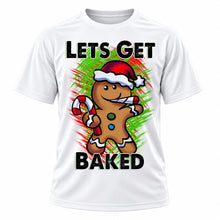 Personalized Gingerbread Character T-Shirt, front-view T-shirt mockup featuring custom Air-Volution artwork by Mythic Airbrush