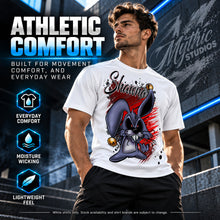 Evil Rabbit Graphic T-Shirt by Mythic Airbrush, additional product image 4
