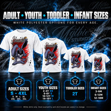 Evil Rabbit Graphic T-Shirt by Mythic Airbrush, additional product image 7