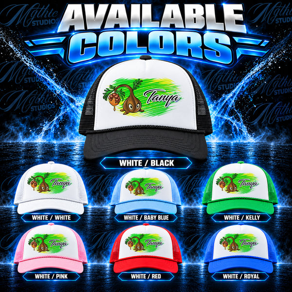 B202 Tree Sapling Snapback Trucker Hat