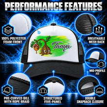 B202 Tree Sapling Snapback Trucker Hat