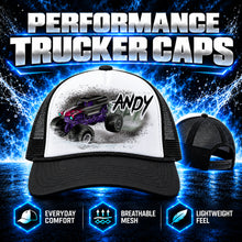 B224 Monster Truck Snapback Trucker Hat