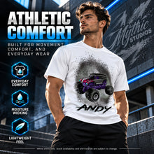 Monster Truck Graphic T-Shirt by Mythic Airbrush, additional product image 4