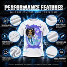 Mermaid Graphic T-Shirt by Mythic Airbrush, additional product image 3