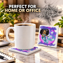 B229 Princess Mermaid ceramic coaster — PT03 photo