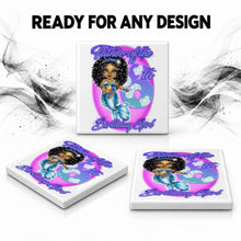 B229 Princess Mermaid ceramic coaster — PT06 photo