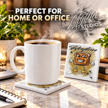 B234 Peanut Butter Sandwich ceramic coaster — PT03 photo