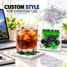 B255 Monster Truck ceramic coaster — PT01 photo