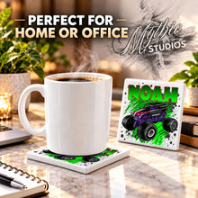 B255 Monster Truck ceramic coaster — PT03 photo