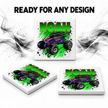B255 Monster Truck ceramic coaster — PT06 photo