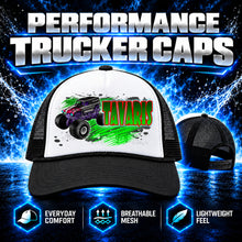 B255 Monster Truck Snapback Trucker Hat