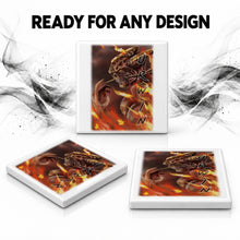 C118 Demon ceramic coaster — PT06 photo