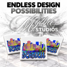 E038 Urban City Building Landscape ceramic coaster — PT05 photo