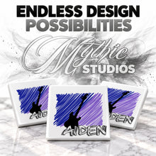 F020 Guitar ceramic coaster by Mythic Airbrush, original Air-Volution design — product image 6