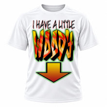 Personalized Arrow T-Shirt, front-view T-shirt mockup featuring custom Air-Volution artwork by Mythic Airbrush