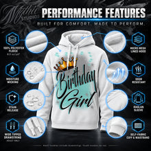 F038 Birthday Crown Girl Hoodie