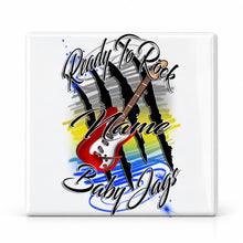 F048 Guitar ceramic coaster — MAIN photo
