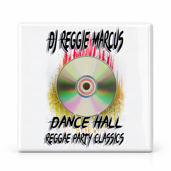 F052 CD DJ ceramic coaster — MAIN photo