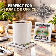 F052 CD DJ ceramic coaster — PT03 photo