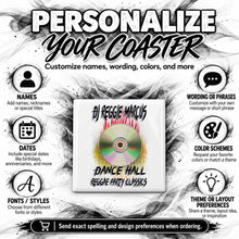F052 CD DJ ceramic coaster — PT04 photo