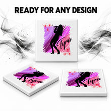G014 Singer Musician ceramic coaster by Mythic Airbrush, original Air-Volution design — product image 7