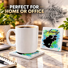 G043 Paintball ceramic coaster — PT03 photo