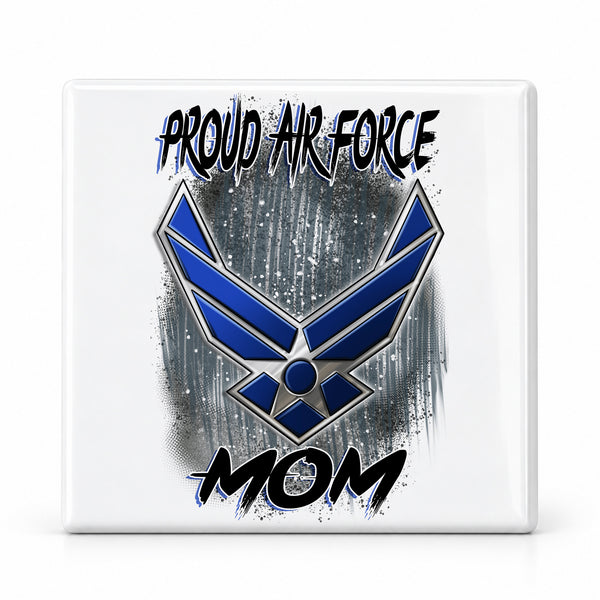 H054 Military Aviation Inspired ceramic coaster — MAIN photo