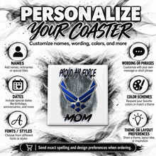 H054 Military Aviation Inspired ceramic coaster — PT04 photo