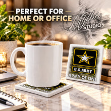 H056 Military Service Inspired ceramic coaster — PT03 photo