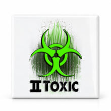 H059 Toxic Logo ceramic coaster — MAIN photo