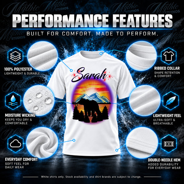 Personalized Bear T-Shirt by Mythic Airbrush, additional product image 3