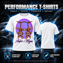 Personalized Best Friend Monkeys T-Shirt by Mythic Airbrush, additional product image 2