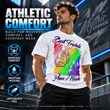 Personalized Best Friend Butterflies T-Shirt by Mythic Airbrush, additional product image 4