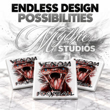 I028 Snake ceramic coaster by Mythic Airbrush, original Air-Volution design — product image 6