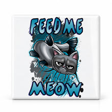 I030 Catfish ceramic coaster by Mythic Airbrush, original Air-Volution design — main image