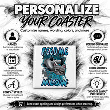 I030 Catfish ceramic coaster by Mythic Airbrush, original Air-Volution design — product image 5