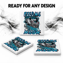 I030 Catfish ceramic coaster by Mythic Airbrush, original Air-Volution design — product image 7