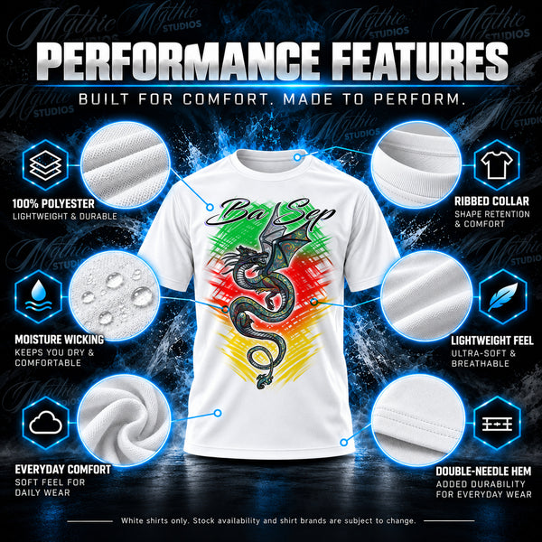 Personalized Chinese Dragon T-Shirt by Mythic Airbrush, additional product image 3