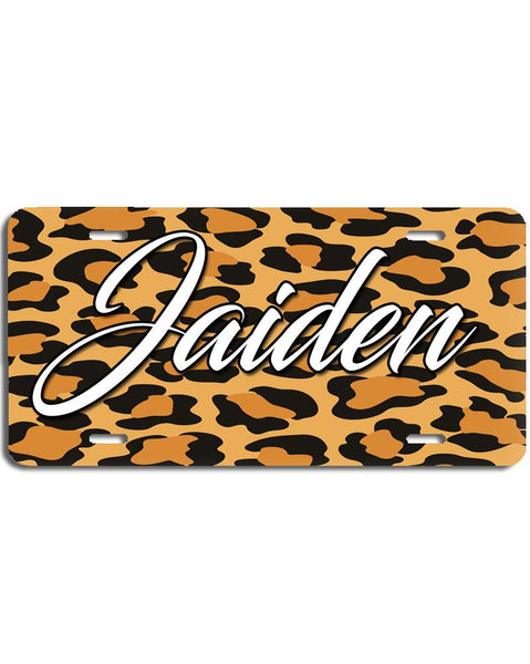 A024 Digitally Airbrush Painted Personalized Custom Cheetah Name Design  Hoodie Sweatshirt Kids And Adult