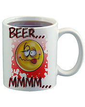 B035 Personalized Airbrush Drunk Emoji Ceramic Coffee Mug