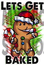 B153 Personalized Airbrush Gingerbread Man Hoodie Sweatshirt